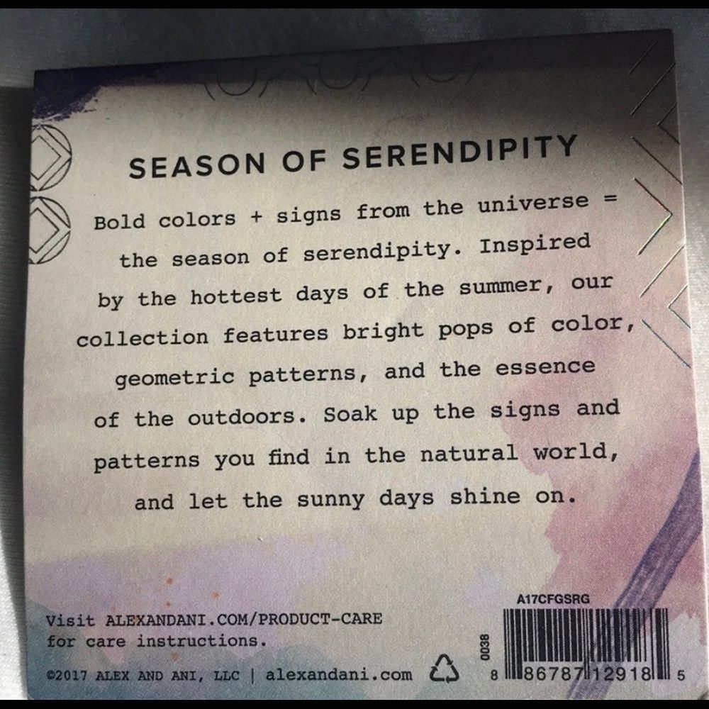 Alex and Ani Seasons of Serendipity Color Infusion Cuff Bangle - Picture 10 of 10